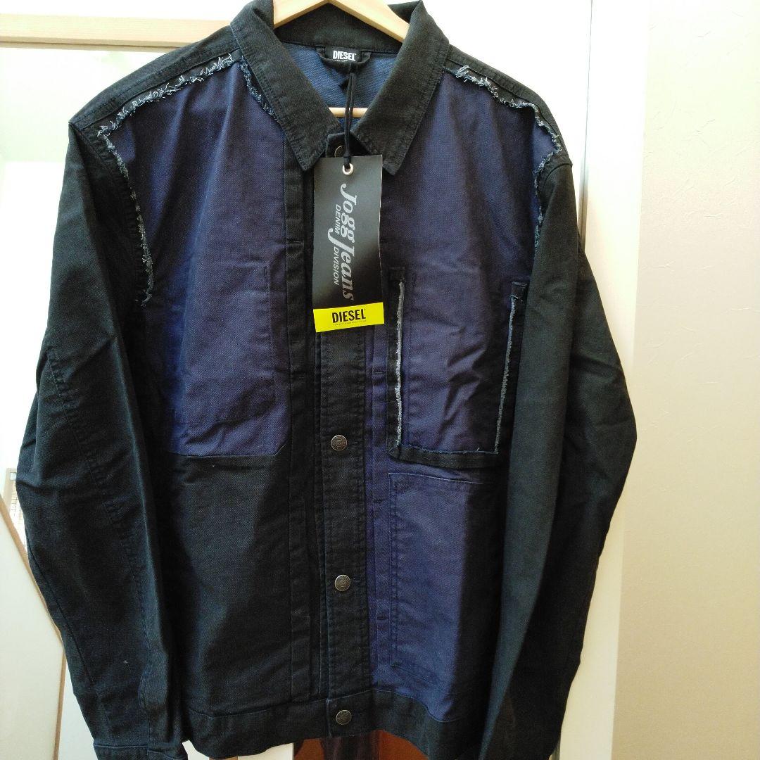 専用☆DIESEL♪ブラック×インディゴブルー★デニムジョグジーンズ