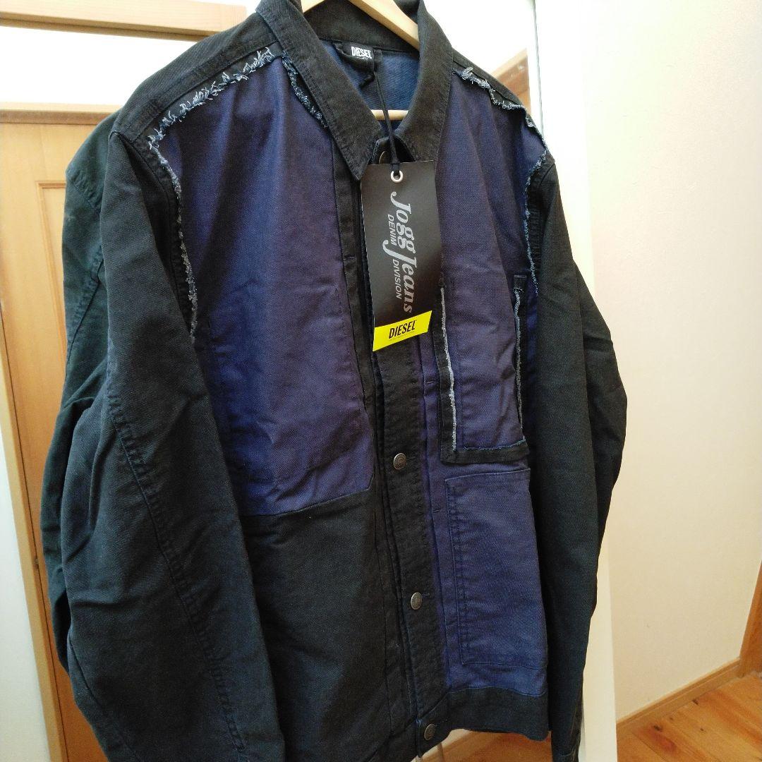 専用☆DIESEL♪ブラック×インディゴブルー★デニムジョグジーンズ