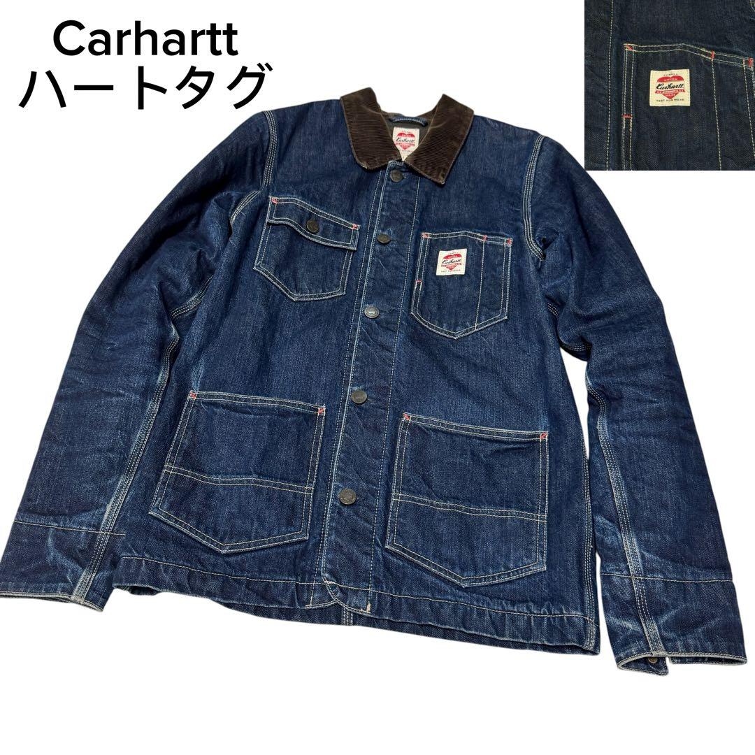 カーハート　チョアコート　コーデュロイ　ハートタグ　カバーオール ブランケット