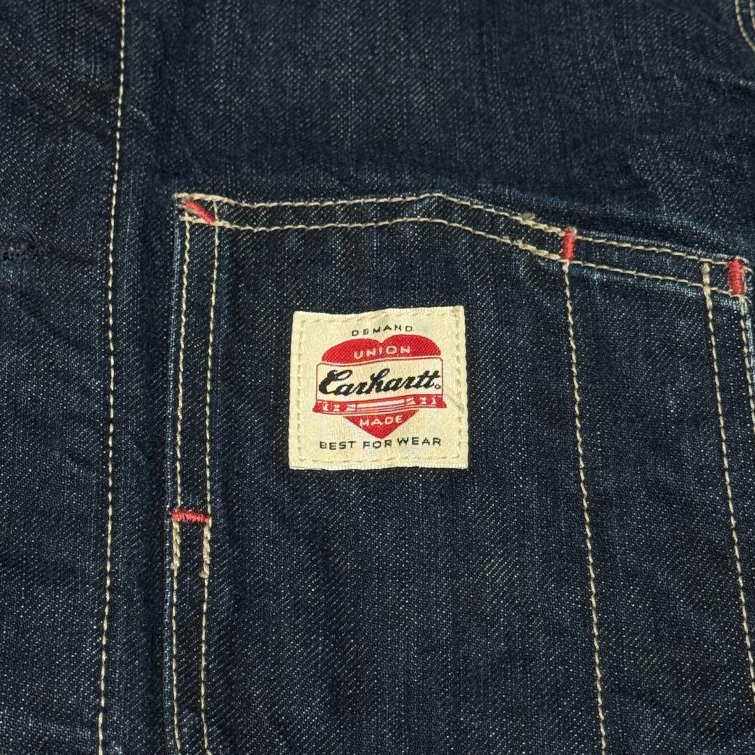 カーハート　チョアコート　コーデュロイ　ハートタグ　カバーオール ブランケット