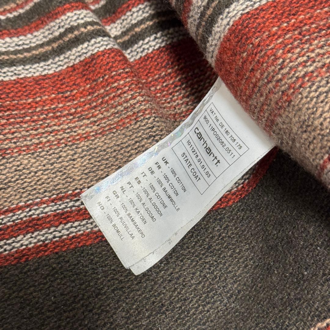 カーハート　チョアコート　コーデュロイ　ハートタグ　カバーオール ブランケット