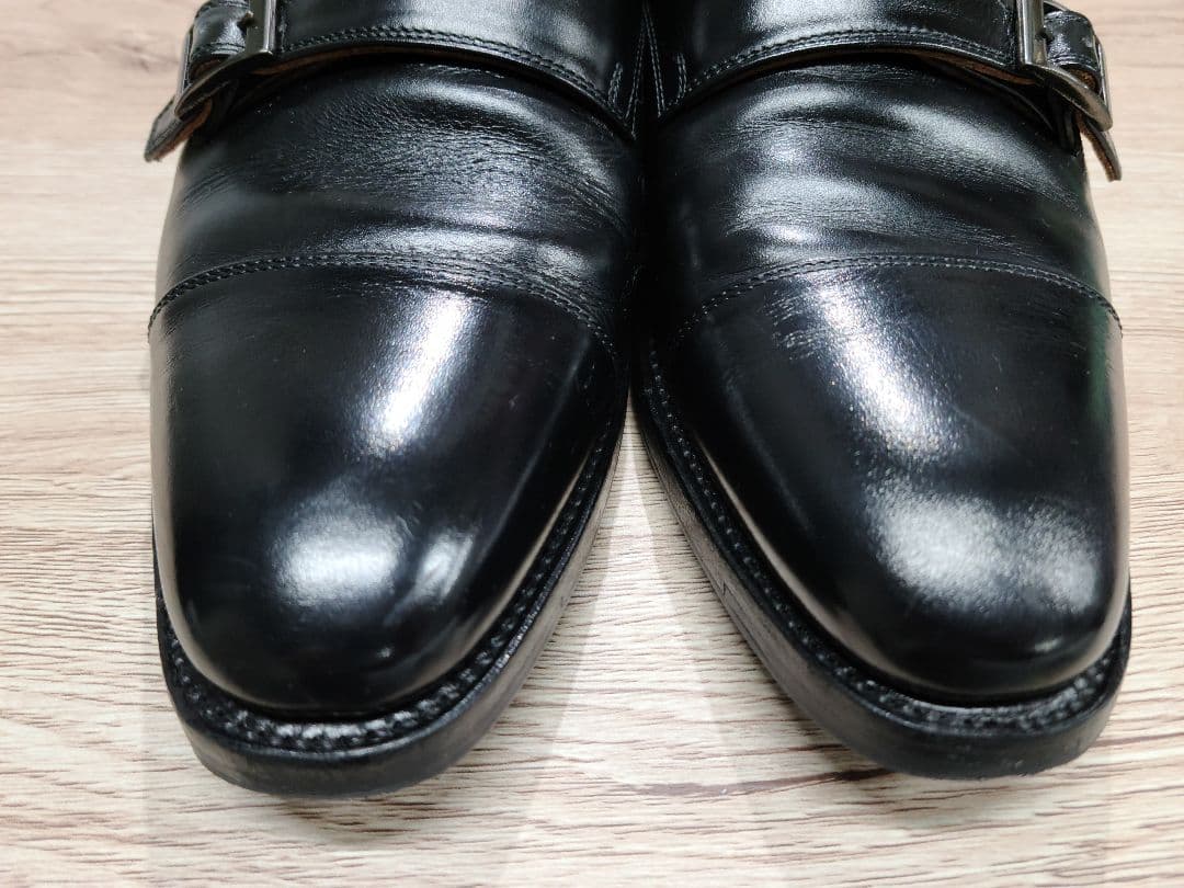 スコッチグレインHG-9100 ダブルモンクビジネスシューズ 24cm