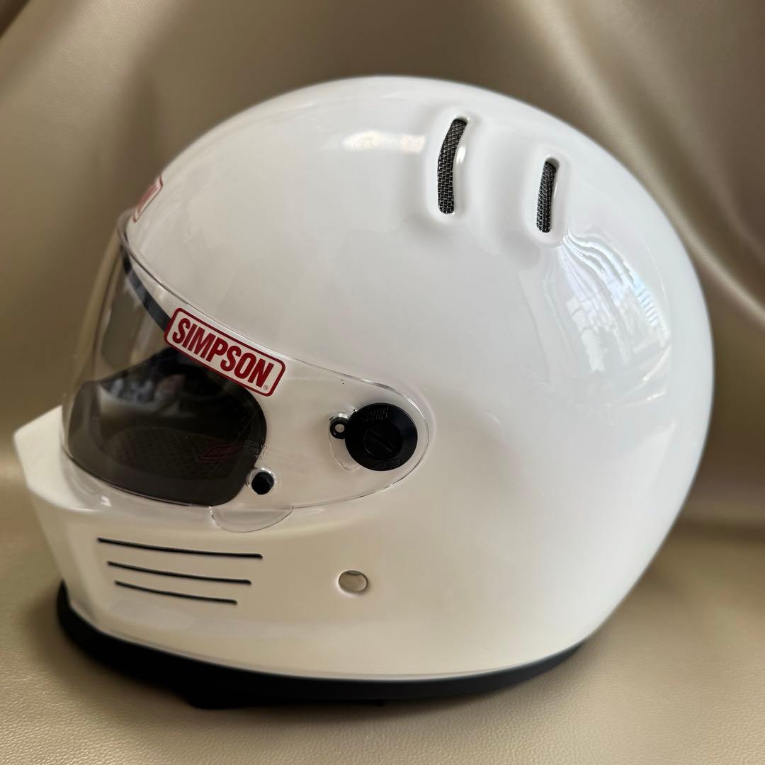 SIMPSON BANDIT Pro ホワイト　XL 61㎝