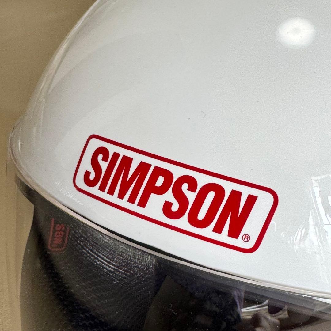 SIMPSON BANDIT Pro ホワイト　XL 61㎝