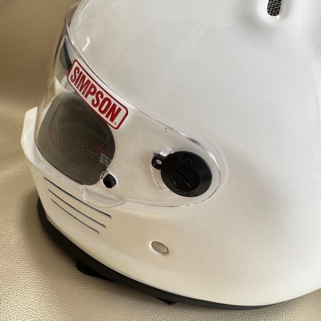 SIMPSON BANDIT Pro ホワイト　XL 61㎝