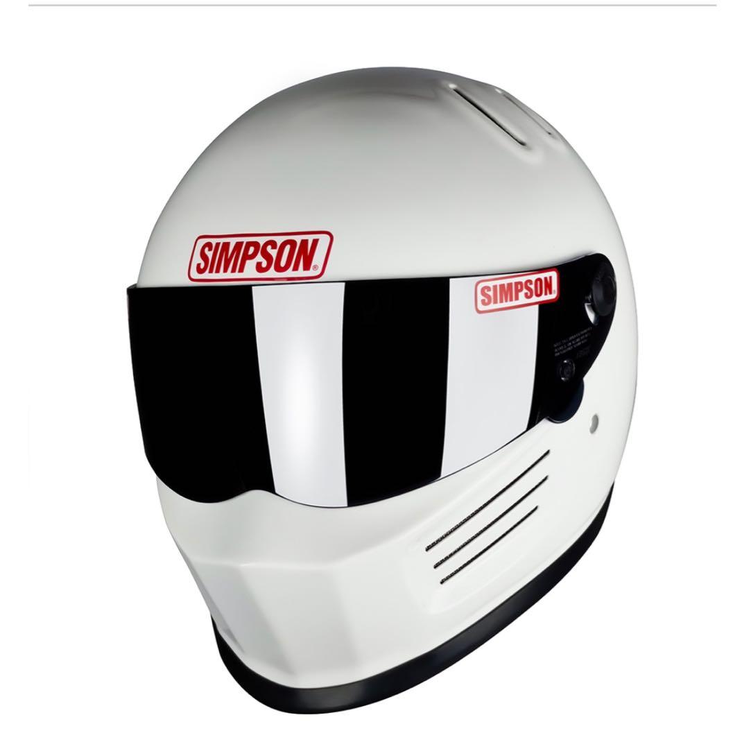 SIMPSON BANDIT Pro ホワイト　XL 61㎝