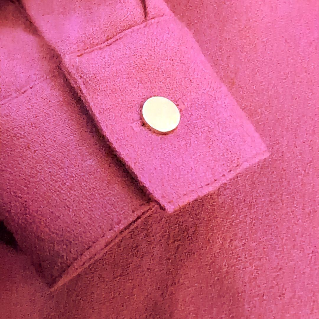 アナイ　ピンクジョーゼットワンピース