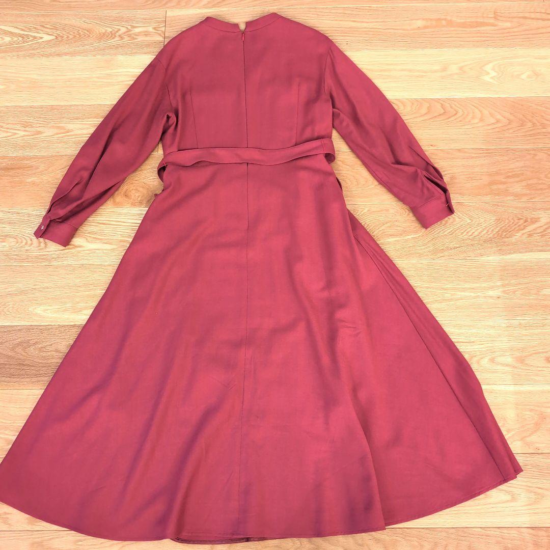 アナイ　ピンクジョーゼットワンピース