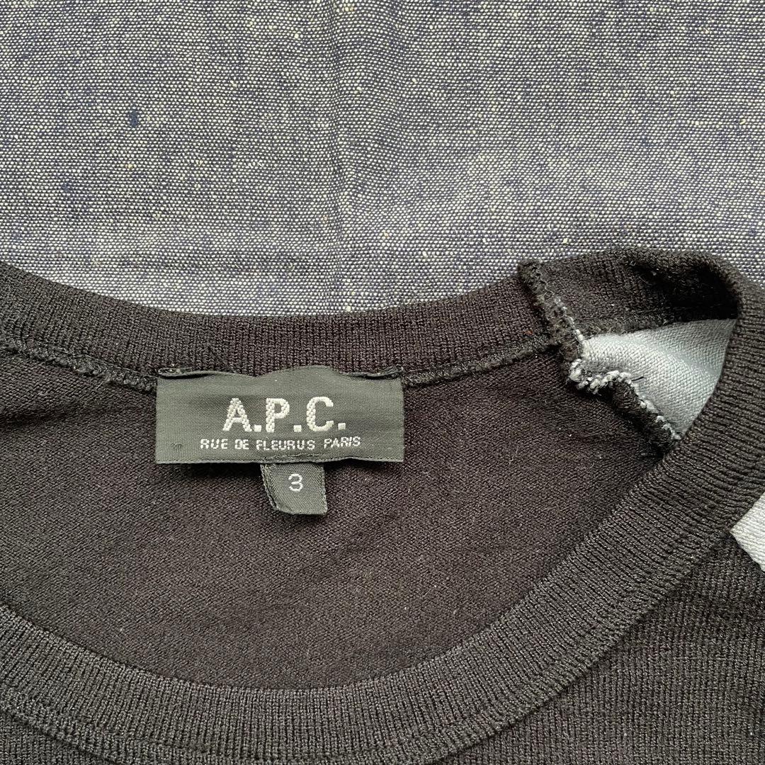 A.P.C. ラグランスリーブ長袖カットソー
