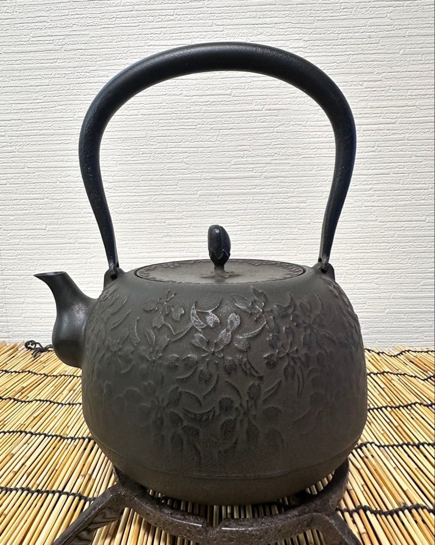 未使用品　南部及精鋳造所(鳳文堂)造　１５型　桜　ローズマリー♪様　売約済み