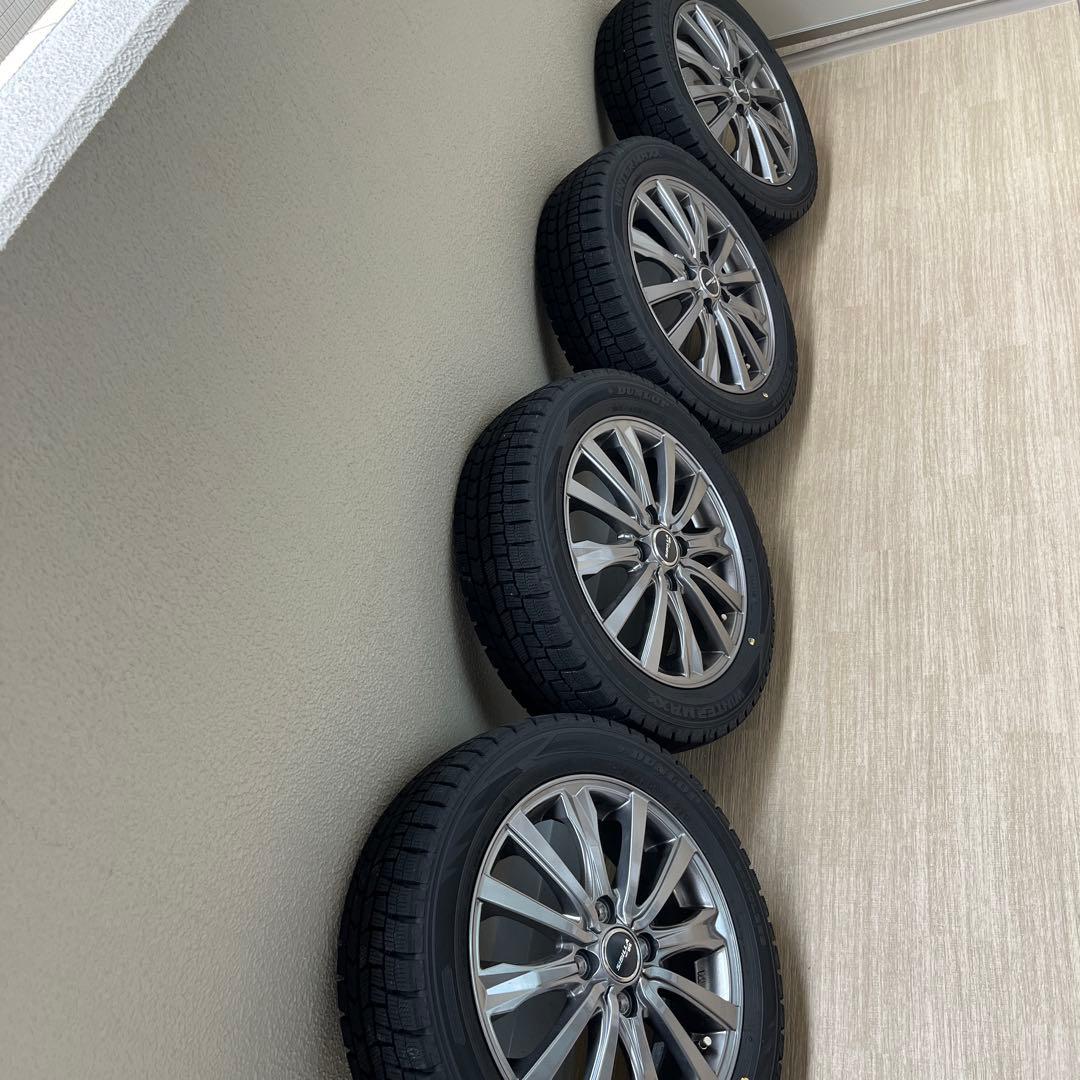 スタッドレスタイヤ ホイールセット（ダンロップ15インチ　シビラ）　ハスラー