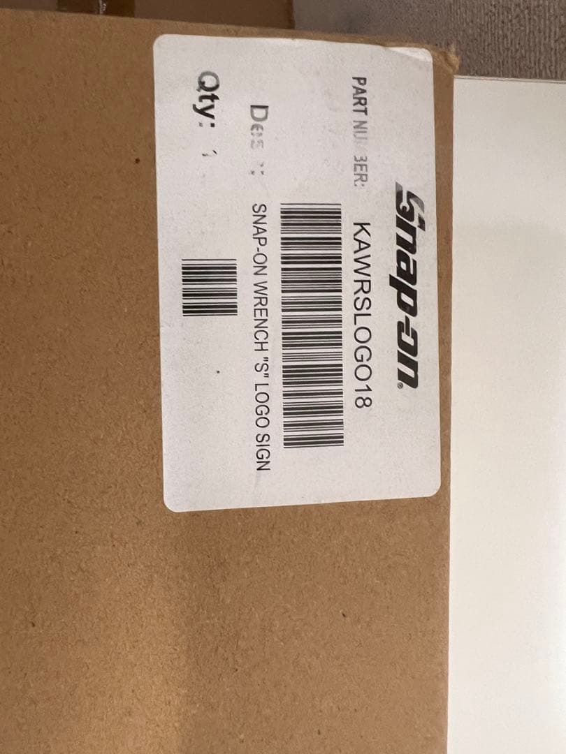 スナップオンSnap-on 壁掛けロゴ　希少