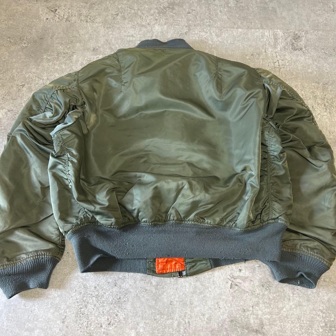 アルファインダストリーズ 旧タグ usa製 MA-1 フライトジャケット