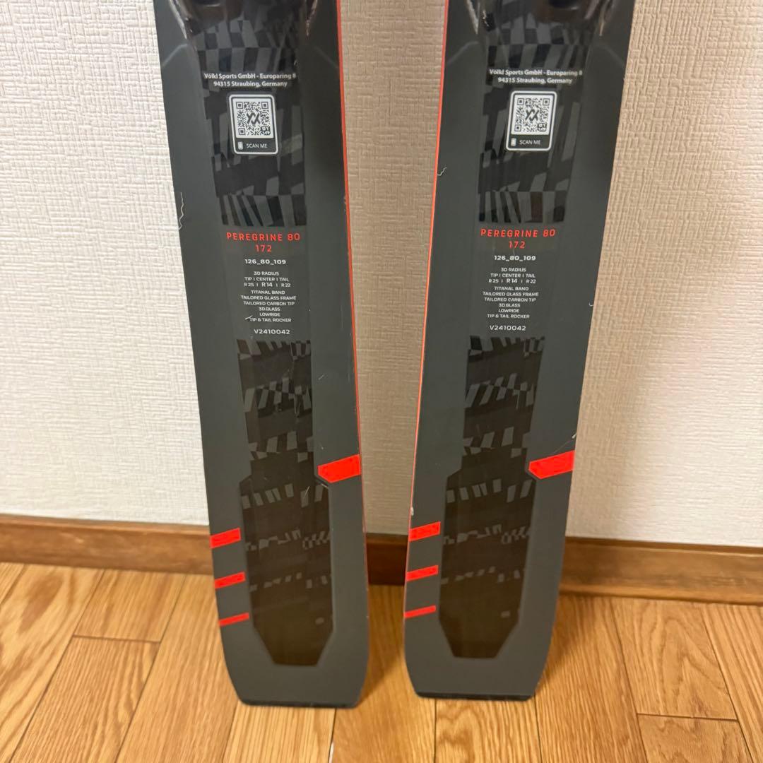 2024-25Völkl Peregrine 80 スキー板 172cm