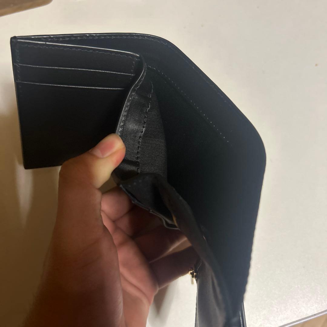 A.P.C. ブラック 三つ折り財布