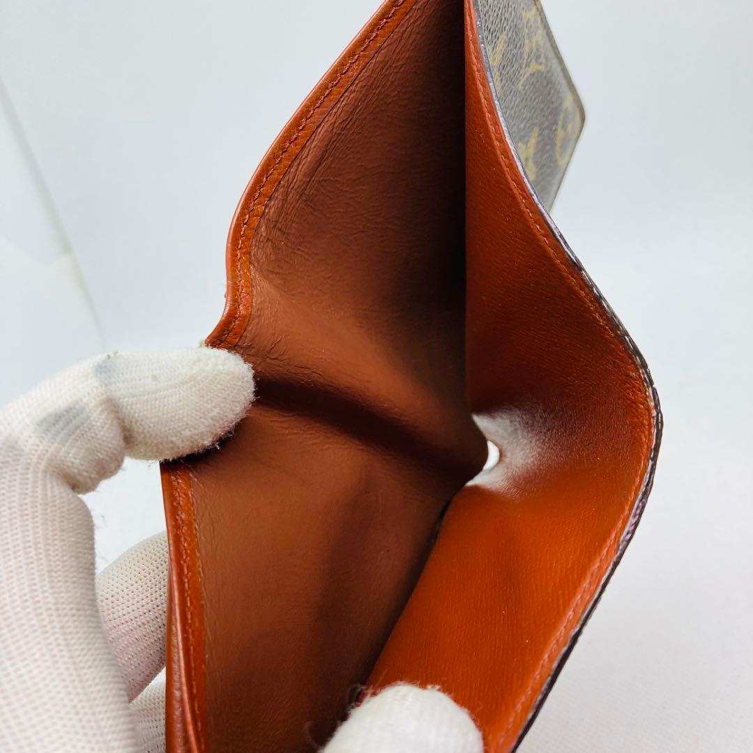 ルイヴィトン モノグラム ポルトフォイユ マルコ　二つ折り財布 茶色 782