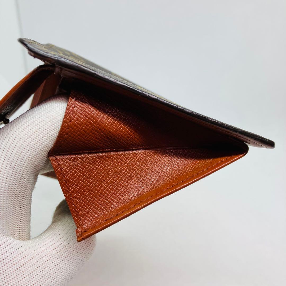 ルイヴィトン モノグラム ポルトフォイユ マルコ　二つ折り財布 茶色 782