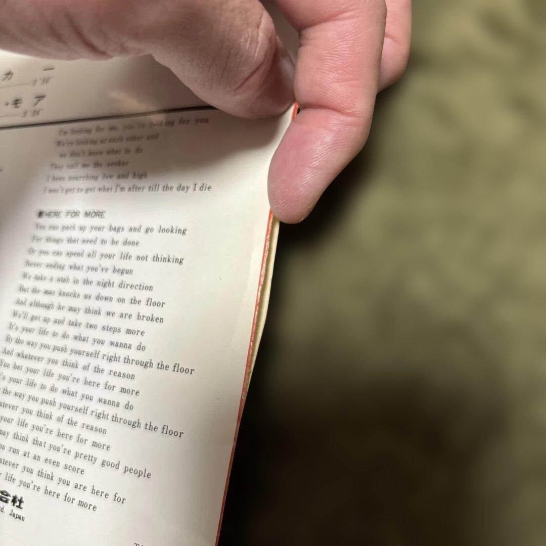 送料込み THE WHO シーカー / HERE FOR MORE