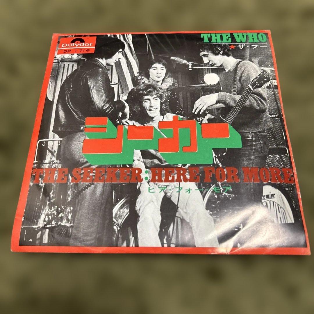 送料込み THE WHO シーカー / HERE FOR MORE