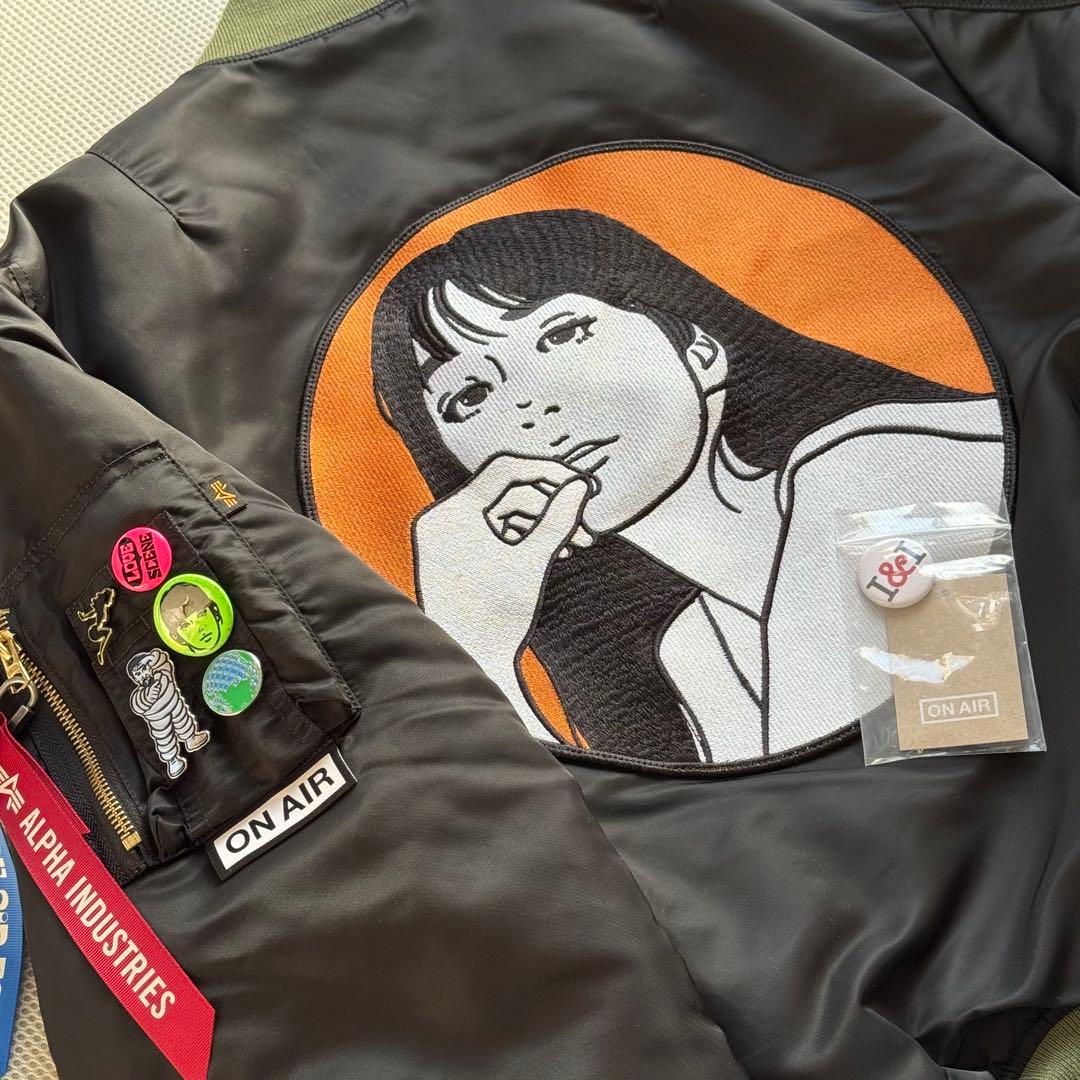 ジャケット・アウター Kyne MA-1 ON AIR