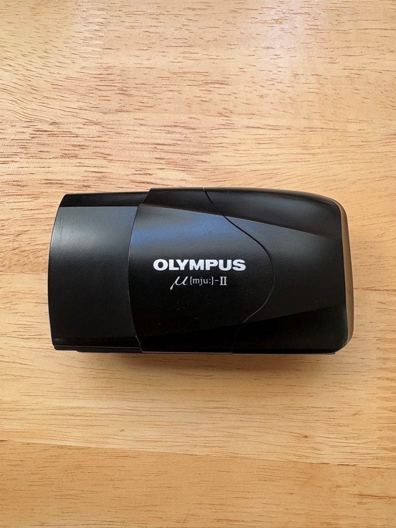 動作確認済み　OLYMPUS μ-II f2.8 Black 【Tested】