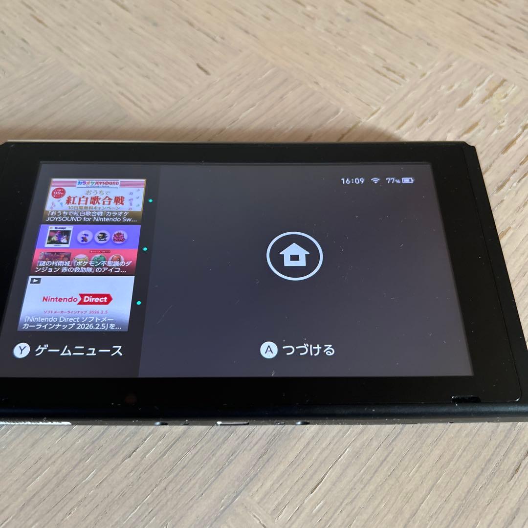 ニンテンドースイッチ本体のみとおまけのキノピオ隊長