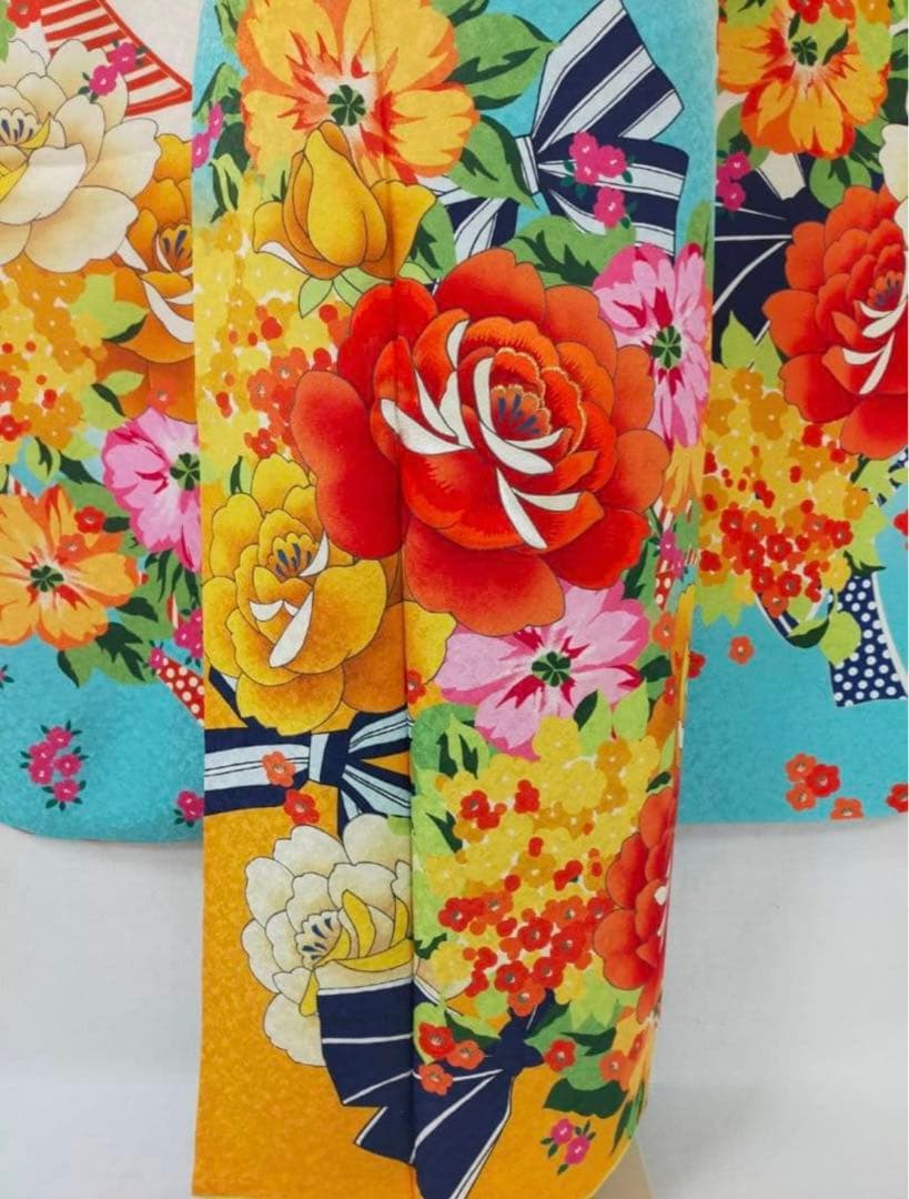 の*ん様 正絹振袖3点セット