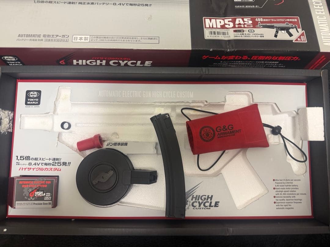 [中古] MP5A5 hc ハイサイクル　パトリオットHC セット