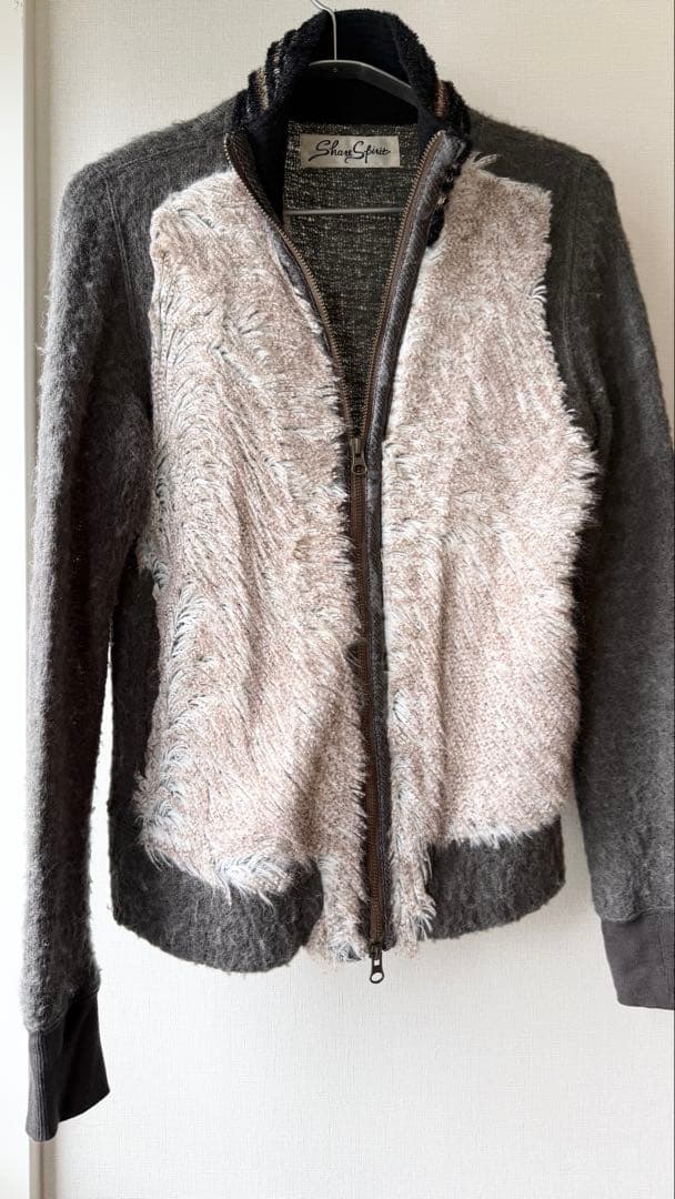 シェアスピリット　share spirit ジップアップジャケット カーキ