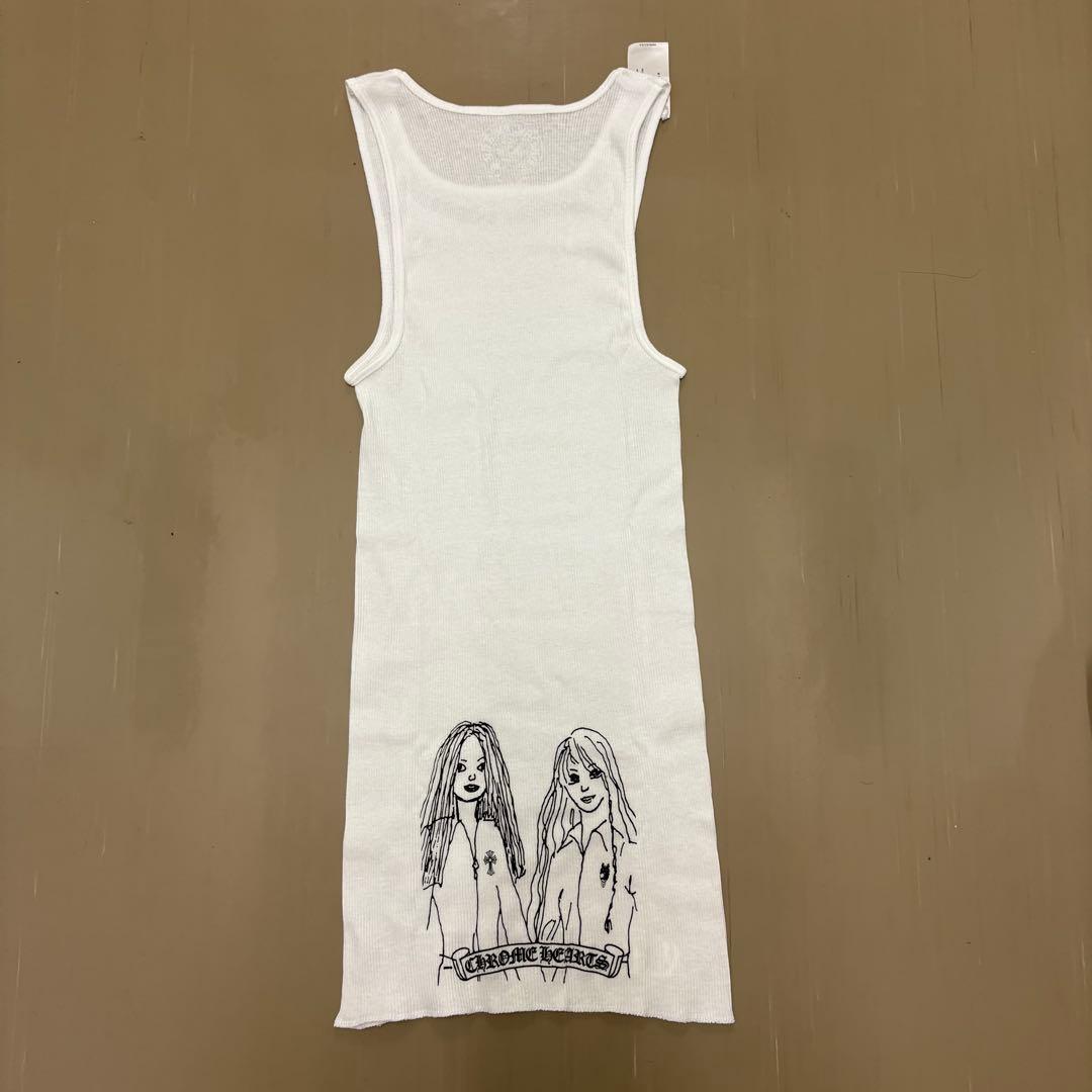 Chrome Hearts ホワイト タンクトップ 国内正規品 キャミソール