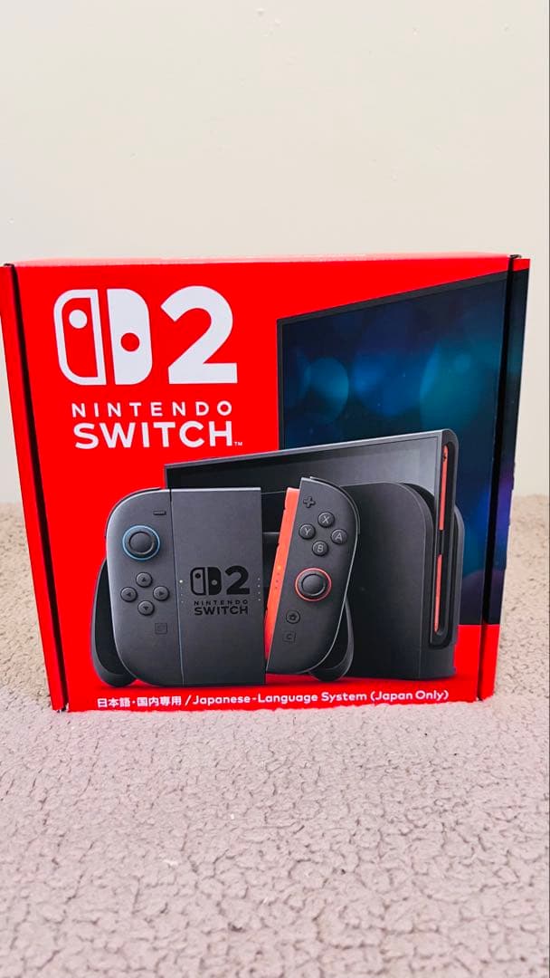 Nintendo Switch 2 本体 日本語未使用