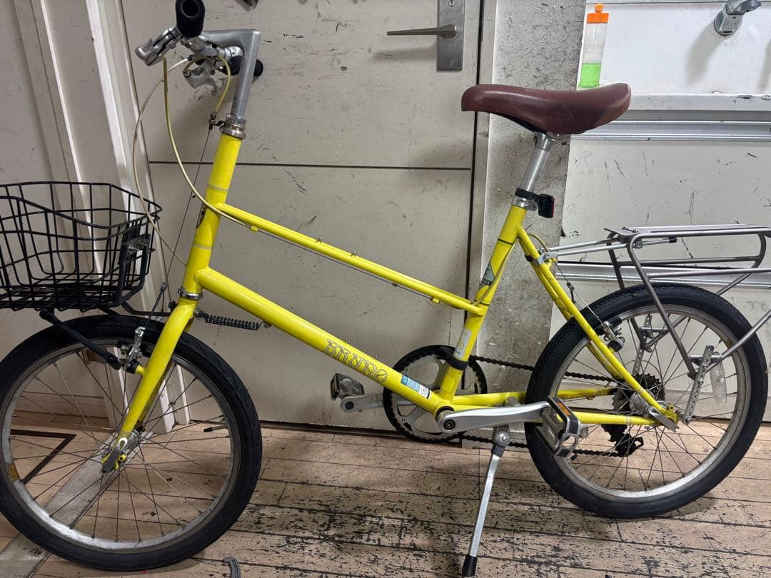 BRUNO ブルーノ　ミニベロ イエロー