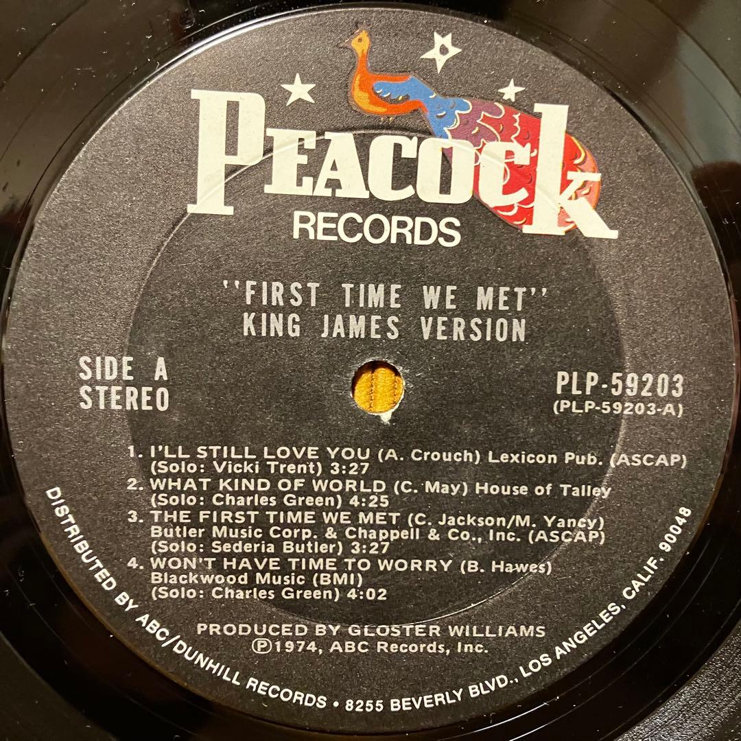 邦楽 King James Version First Time We Met