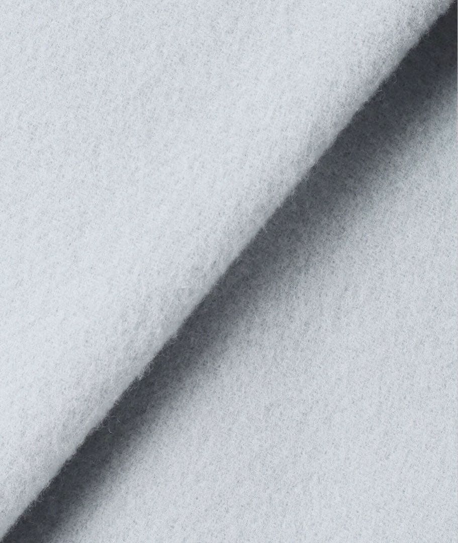 Spick and span 110sリバーポンチョ風コート　ブルー