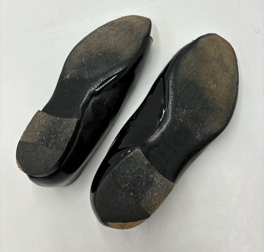 CHANEL シャネル フラット パンプス 34.5 22cm 目安　シューズ