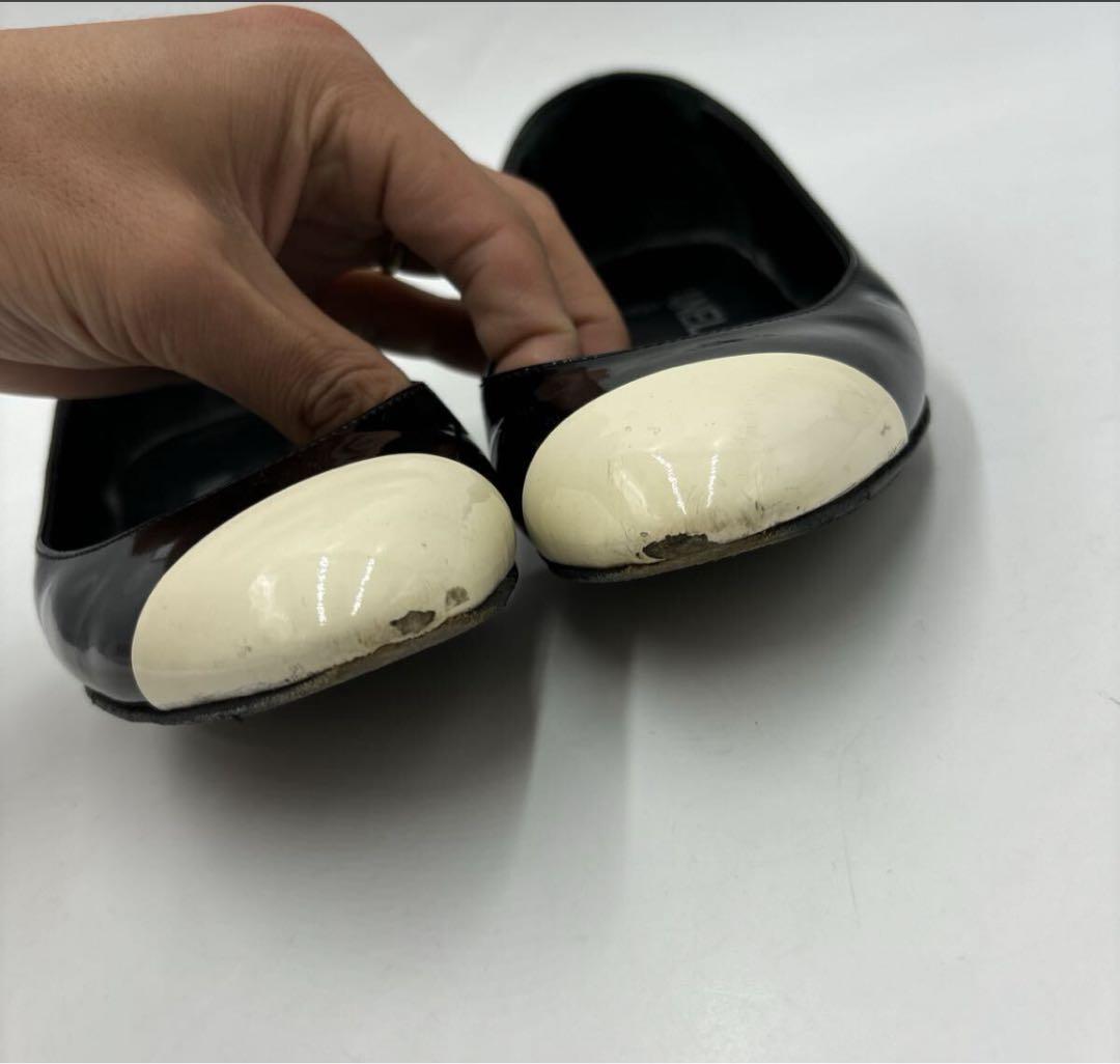 CHANEL シャネル フラット パンプス 34.5 22cm 目安　シューズ