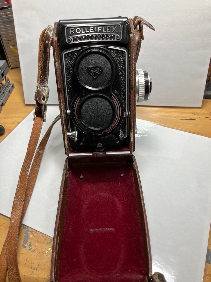 Rollei Flex フィルムカメラ ブラウン