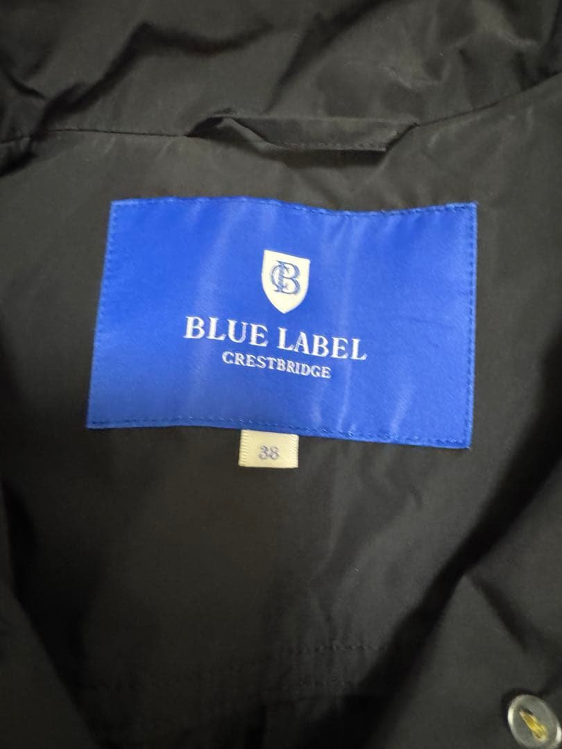 バーバリーブルーレーベル　トレンチコート　撥水　38