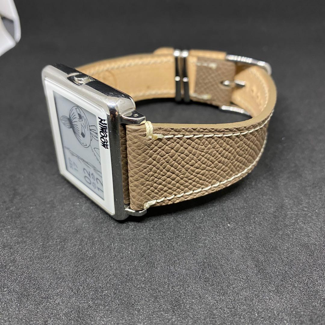 新品 ムーミン　スマートキャンバス　時計ベルト ヴォーエプソン　金具付属電池交換