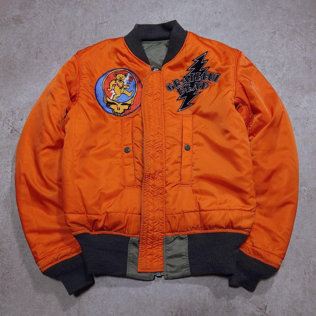 タグ付 TOYS McCOY GRATEFUL DEAD MA-1 S