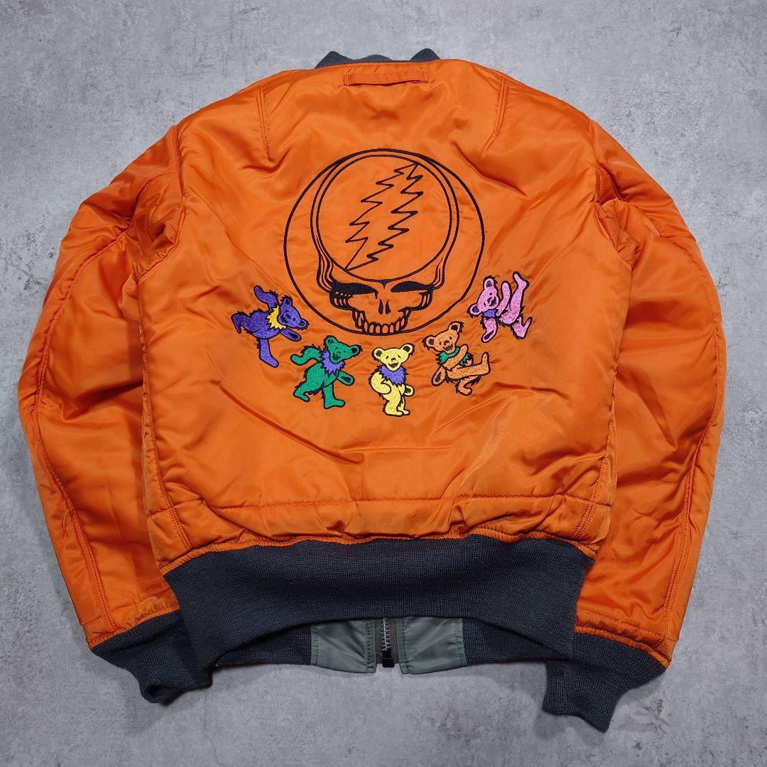 タグ付 TOYS McCOY GRATEFUL DEAD MA-1 S