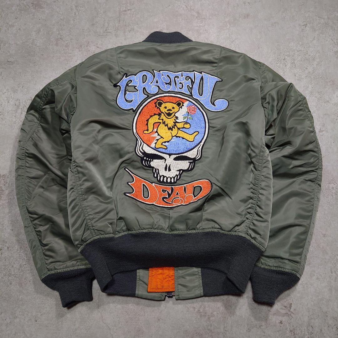 タグ付 TOYS McCOY GRATEFUL DEAD MA-1 S