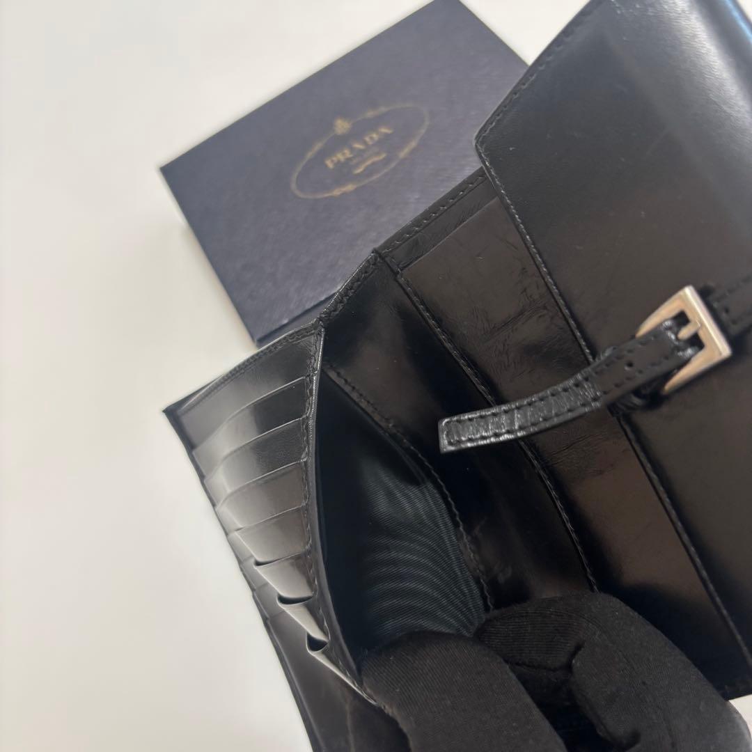 【定価¥98900】PRADA 三つ折り財布 本革 LOEWE《超激レア⭐︎》