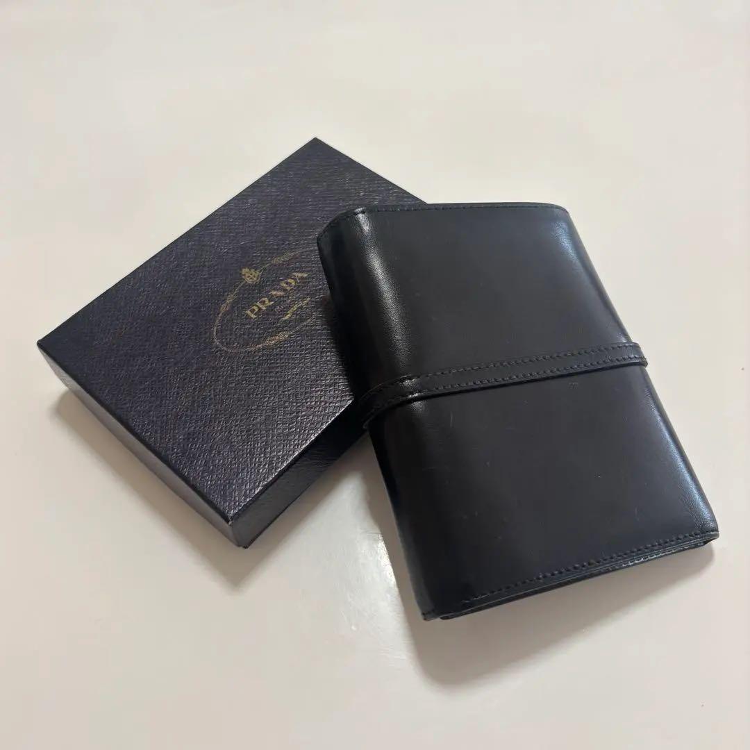 【定価¥98900】PRADA 三つ折り財布 本革 LOEWE《超激レア⭐︎》