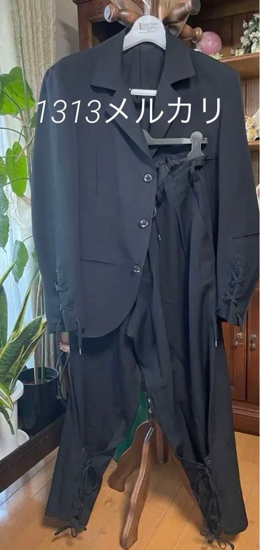 yohjiyamamoto POURHOMME 18SS ギャバジン 上下セット
