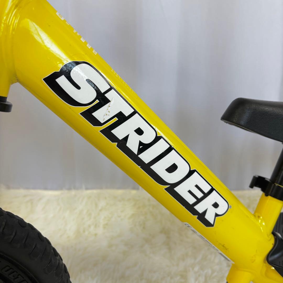 【美品】STRIDER ストライダー12インチ スポーツモデル　レッド　黄色