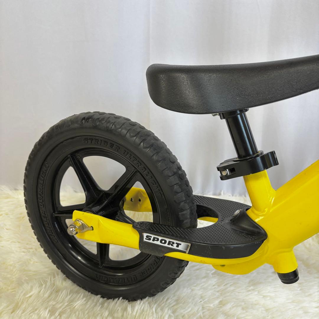 【美品】STRIDER ストライダー12インチ スポーツモデル　レッド　黄色