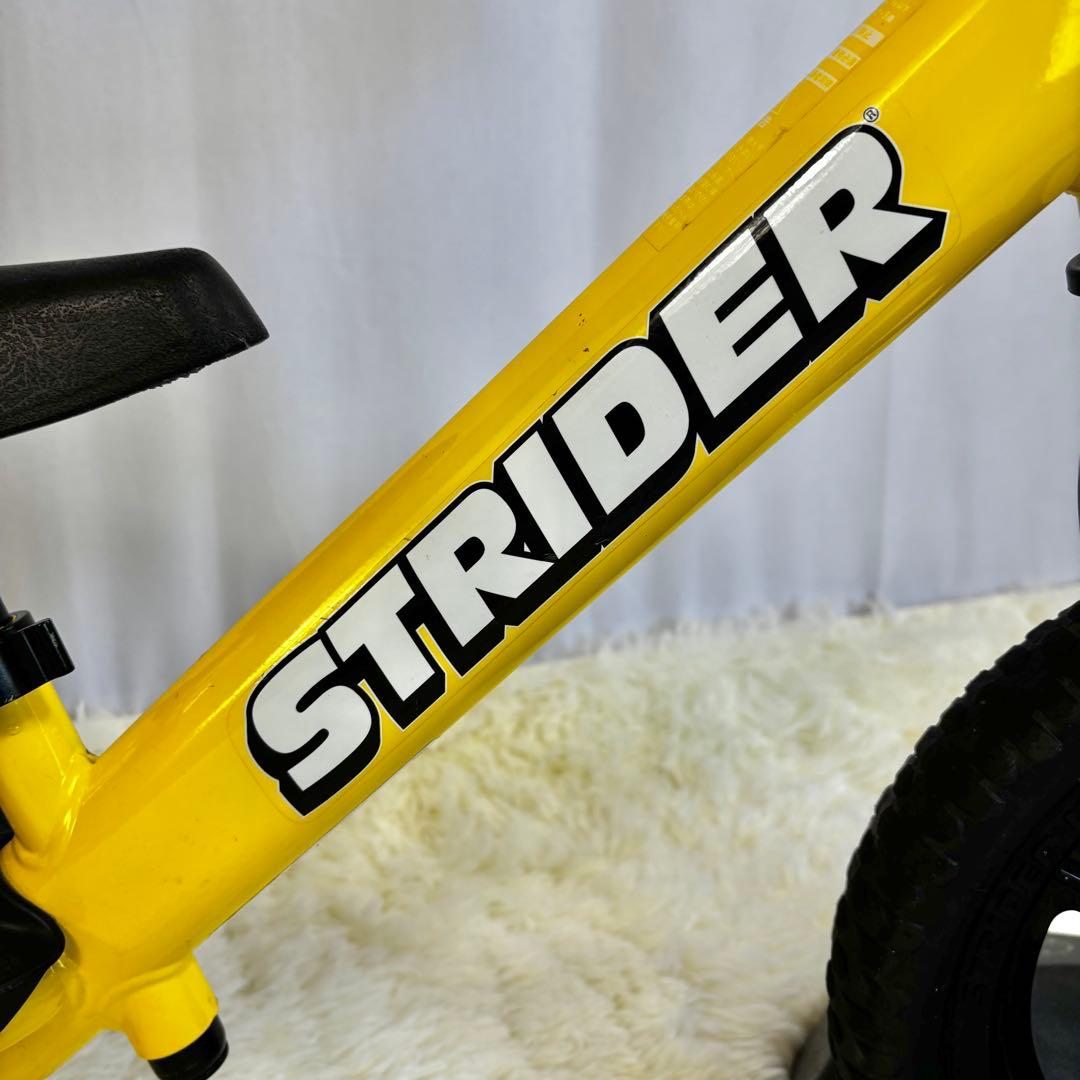 【美品】STRIDER ストライダー12インチ スポーツモデル　レッド　黄色