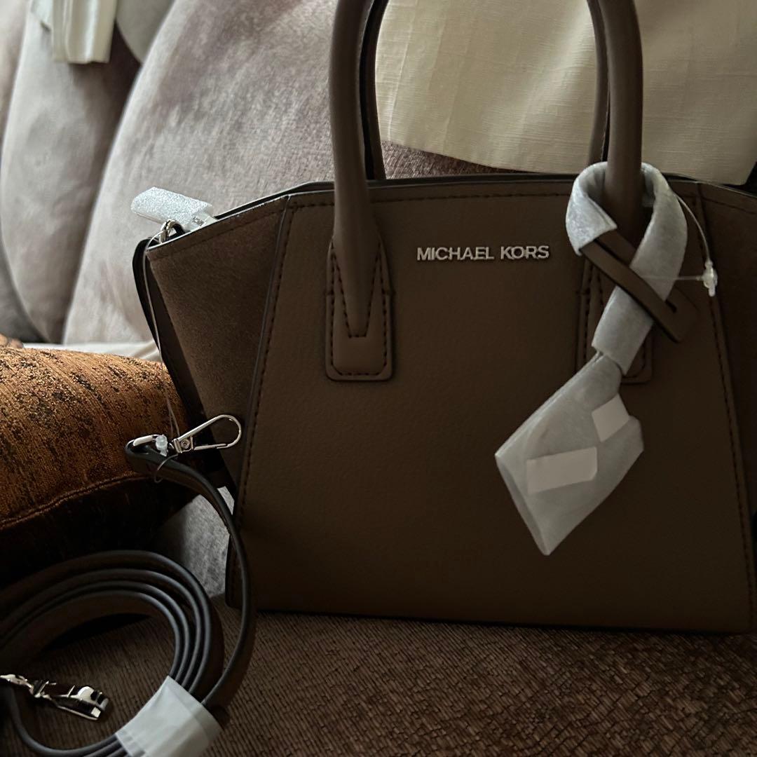 マイケルコース　ツーウェイ　ショルダーバッグ　ハンドバッグ　ブラウン
