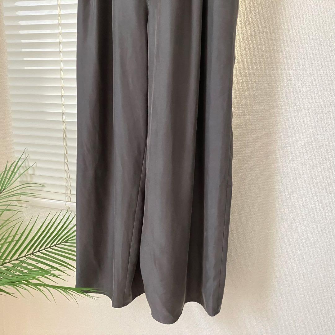 【2024SS】FRAMeWORK キュプラツイルキャミサロペット 36 グレー